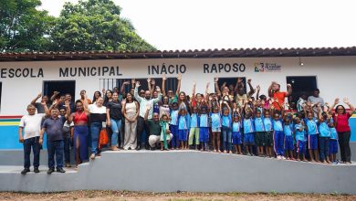 Foto de Nivaldo Araújo entrega escola reformada e equipada no povoado Boa Vista