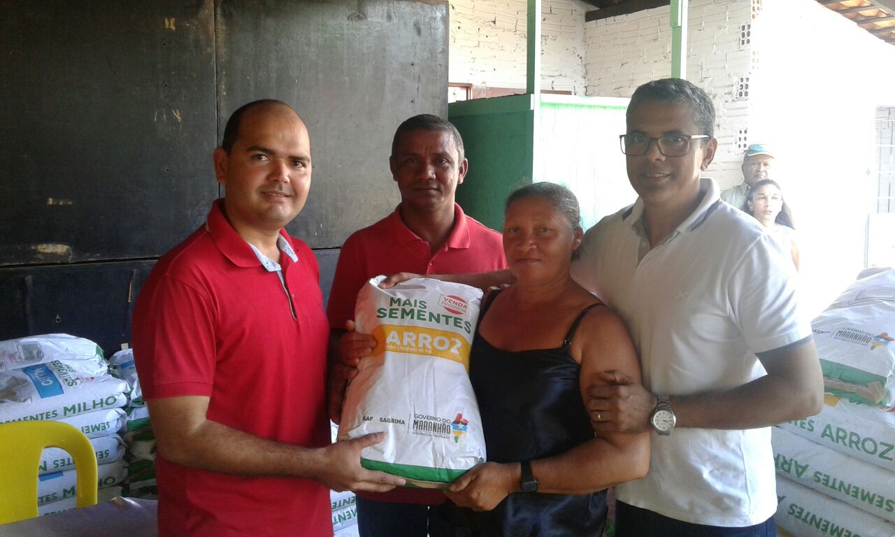 Foto de Prefeitura de Alcântara distribui 7 toneladas de sementes aos agricultores do município