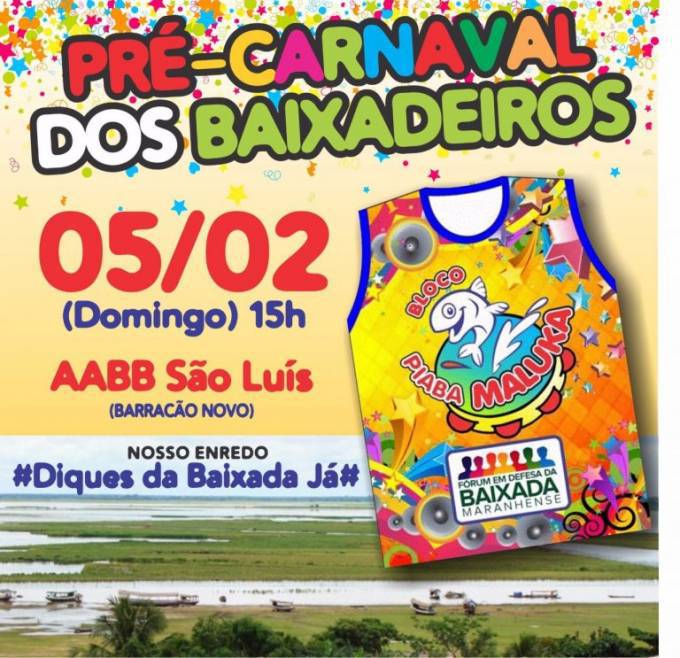 Foto de Pré-Carnaval dos Baixadeiros é na Associação Atlética do Banco do Brasil (AABB)