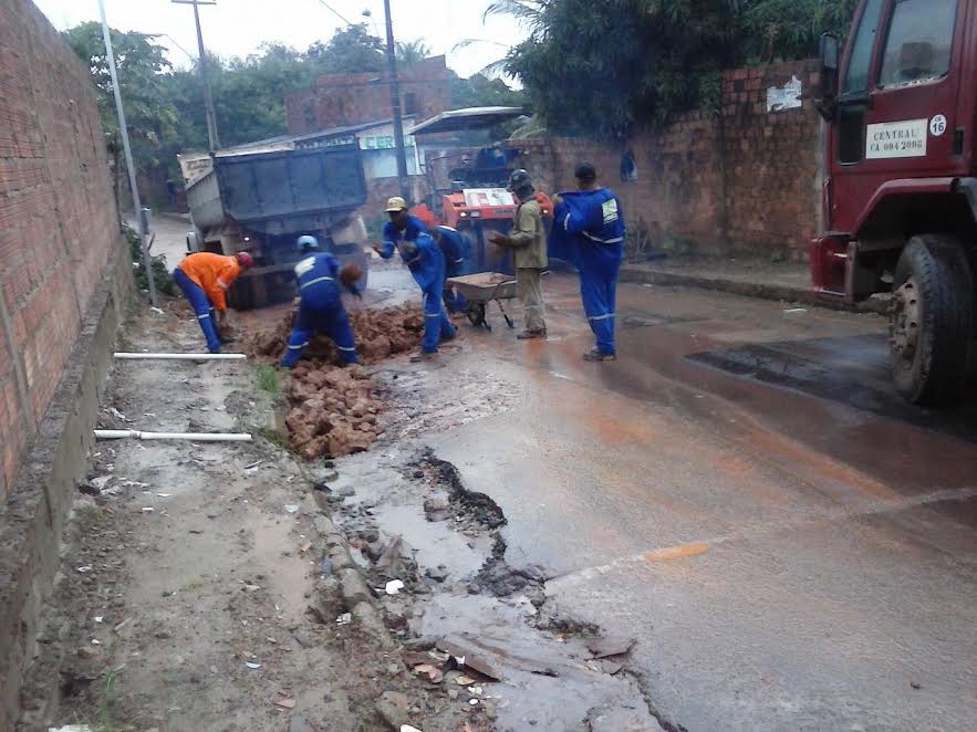 Foto de Prefeitura de São José de Ribamar executa serviços no Alto Turu e mais quatro localidades