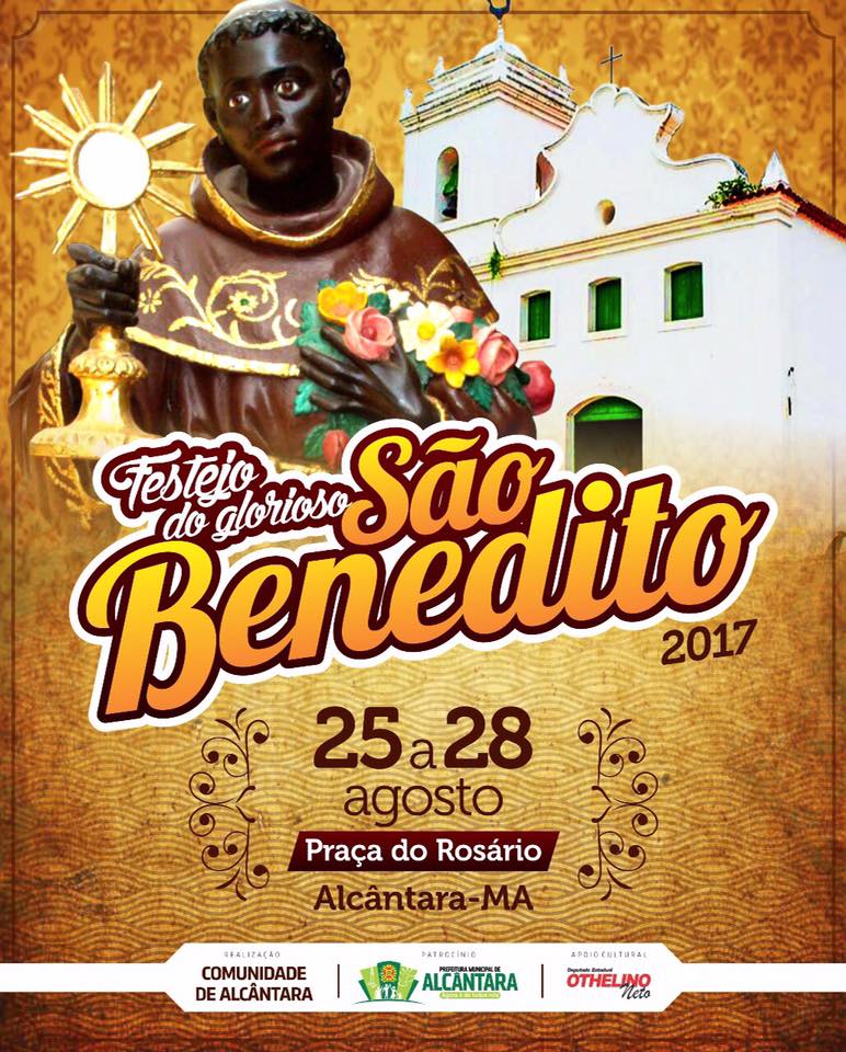 Foto de Festejo tradicional do glorioso São Benedito começa nesta sexta-feira dia 25 de Agosto em Alcântara