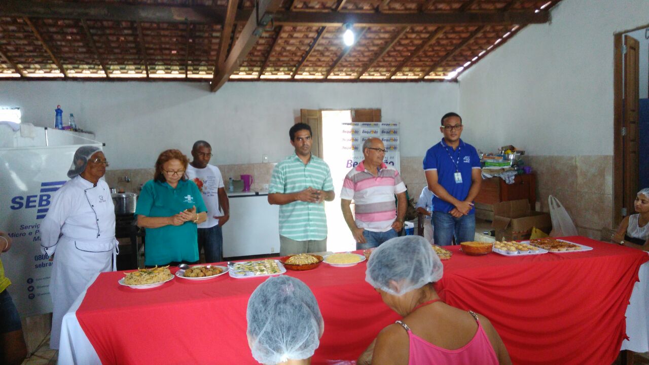 Foto de Curso de Culinária Regional é realizado pelo Sebrae na cidade de Bequimão