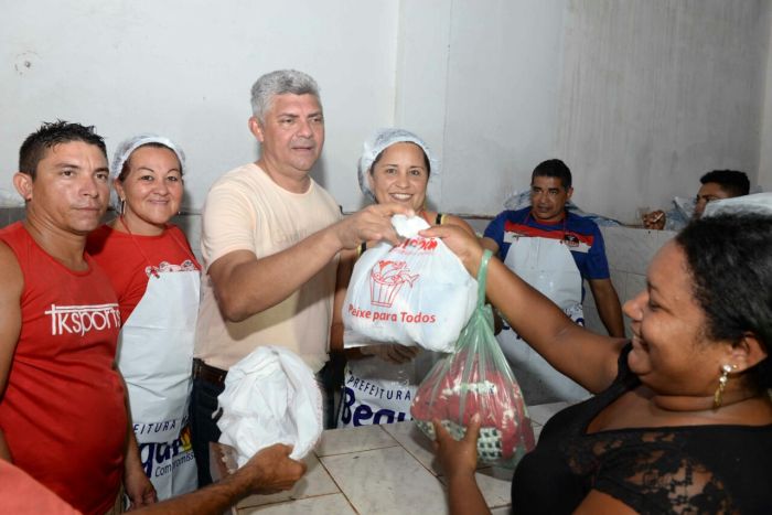 Foto de Prefeito Zé Martins anuncia distribuição de peixes na Semana Santa para famílias de baixa renda em Bequimão