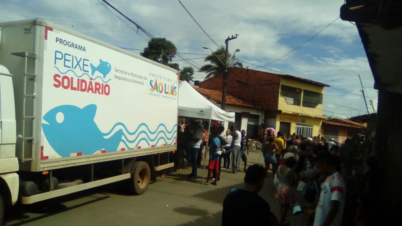 Foto de Prefeitura de São Luís distribui peixes para milhares de famílias do João de Deus e bairros adjacentes