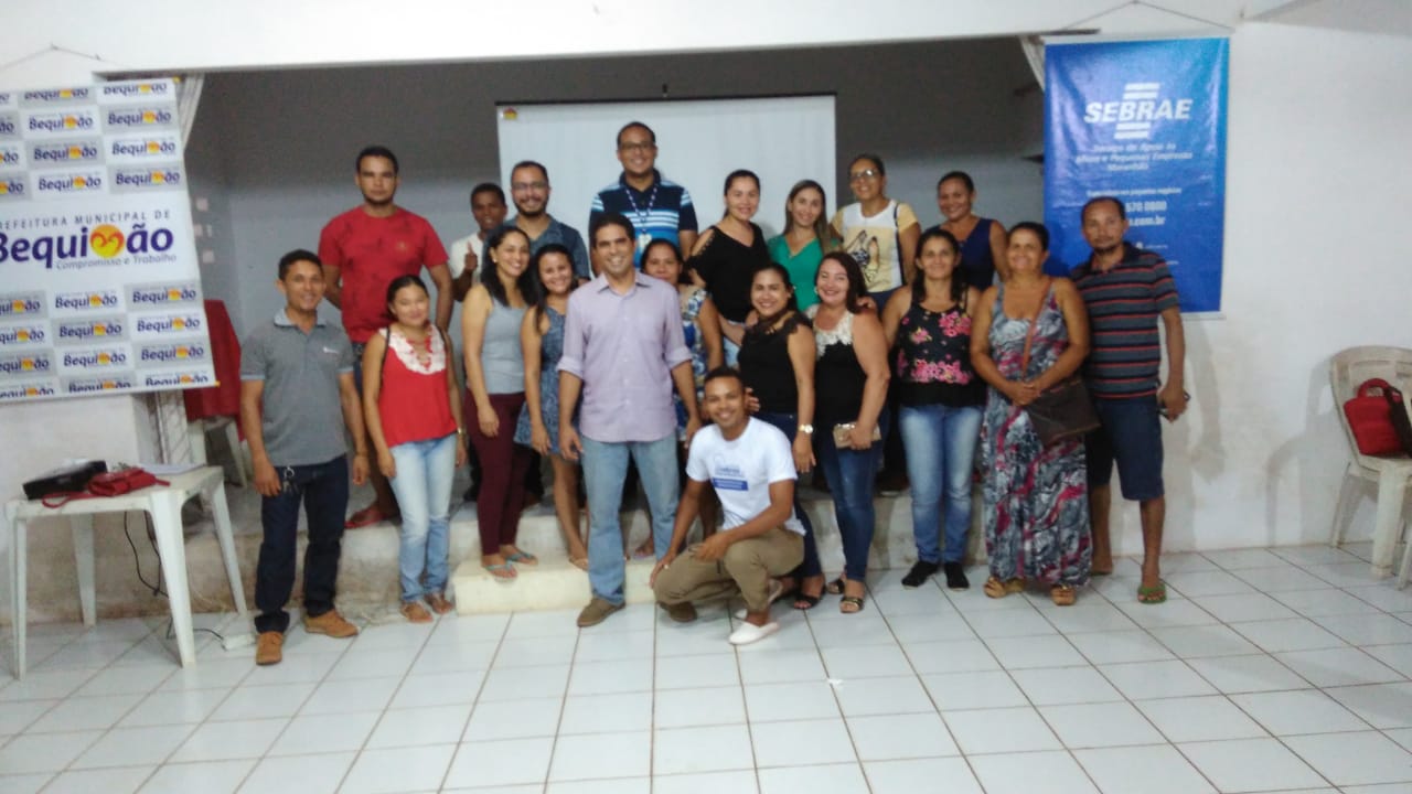 Foto de Sebrae realiza palestra para empresários e potenciais empreendedores em Bequimão