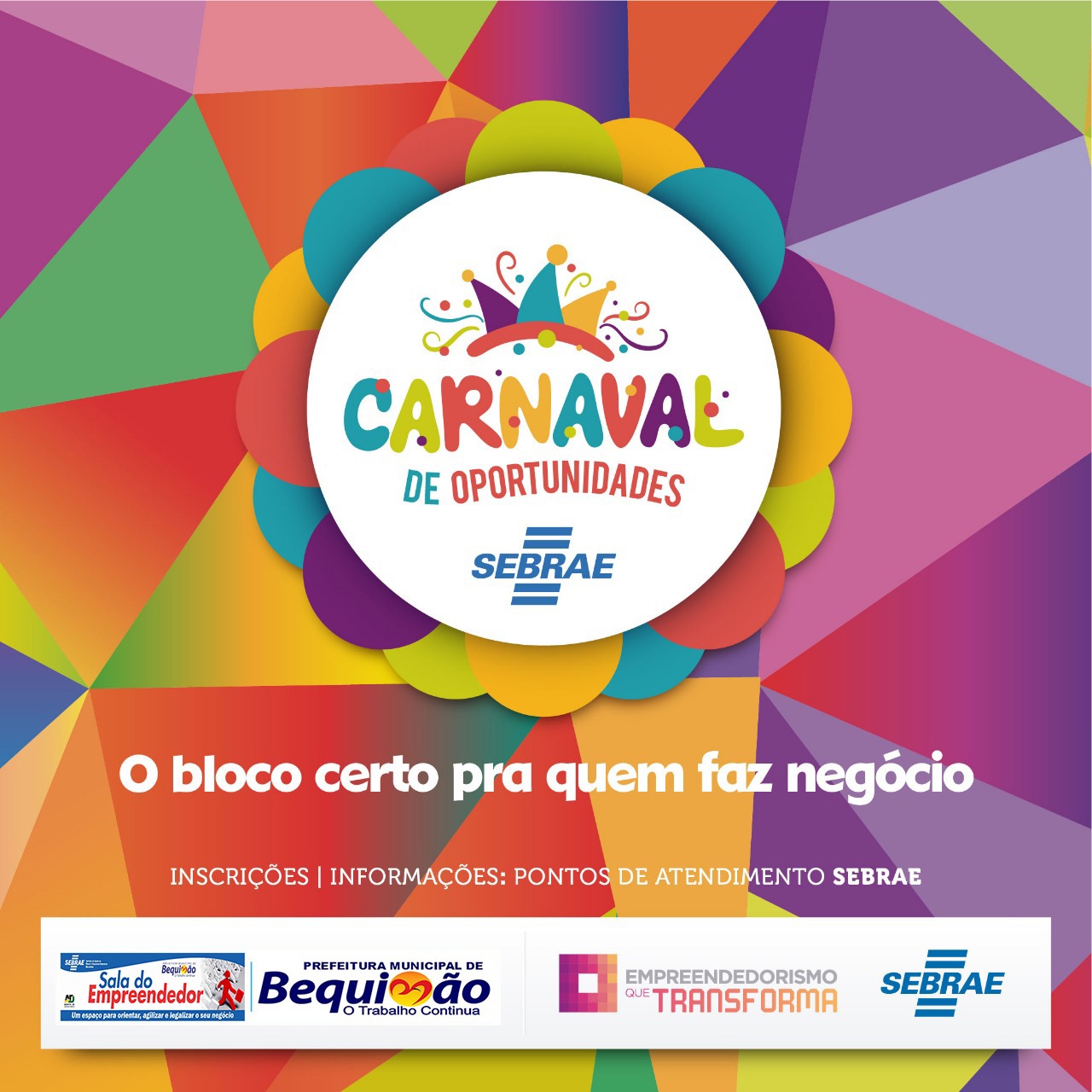 Foto de Sebrae e Prefeitura realizam Carnaval de Oportunidades em Bequimão-MA