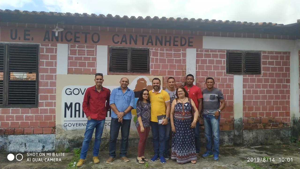 Foto de Avançam trabalhos para implantação de escola em tempo integral em Bequimão-MA
