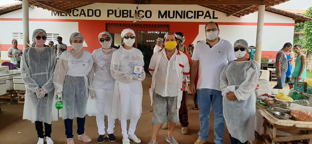 Foto de Secretaria de Saúde de Bequimão realiza ação de combate a proliferação da Covid-19