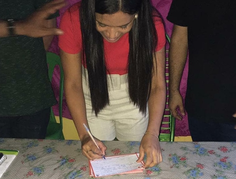 Foto de Ex-vereador Biné lança sua filha pré-candidata a vereadora de Alcântara-MA