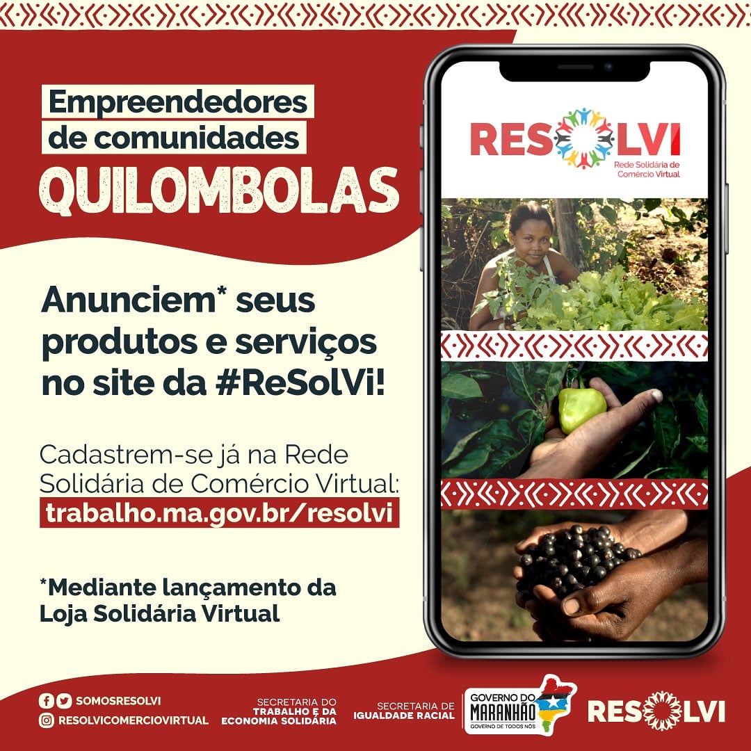 Foto de Prefeitura Bequimão tem representante no lançamento da Rede Solidária de Comércio Virtual