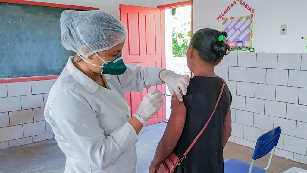 Foto de Bequimão encerra campanha com 107,65% do público alvo imunizado contra Influenza