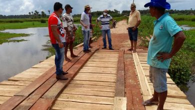 Foto de Prefeitura de Bequimão recupera ponte na zona rural