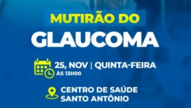 Foto de Prefeitura de Bequimão e Governo do Estado realizarão Mutirão do Glaucoma nesta quinta-feira (25)