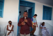 Foto de Alcântara-MA: Prefeito Nivaldo Araújo reinaugura escola totalmente reformada