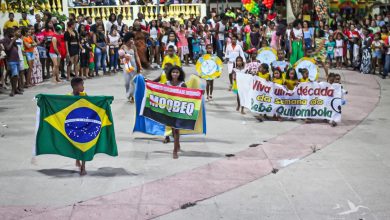 Foto de Bequimão-MA: Encerramento da 10ª Semana do Bebê Quilombola reúne centenas de pessoas na Praça da Matriz