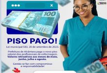 Foto de Alcântara-MA: Prefeito Nivaldo Araújo paga retroativo do Piso Nacional aos profissionais de enfermagem