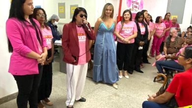 Foto de Fátima Araújo prestigia lançamento da campanha Outubro Rosa no hospital Genésio Rêgo