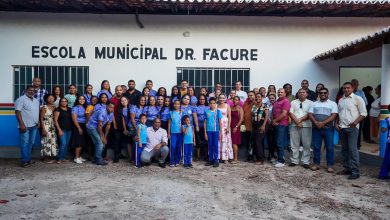Foto de Alcântara-MA: Prefeito Nivaldo Araújo entrega escola reformada e equipada no povoado Santa Maria