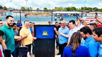 Foto de Governador Carlos Brandão e prefeito Zé Martins entregam obras em Bequimão-MA